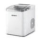 Devanti Ice Maker Machine Portable 12kg Countertop with Self Cleaning 1.2L White