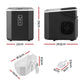 Devanti 12kg Ice Maker Machine 1.3L with Scoop Holder Black