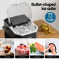 Devanti 12kg Ice Maker Machine 1.3L with Scoop Holder Black