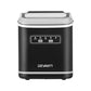 Devanti Ice Maker Machine Portable 12kg Countertop with Self Cleaning 1.3L Black