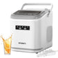Devanti Ice Maker Machine Portable 12kg Countertop with Self Cleaning 1.3L White