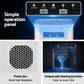 Devanti Ice Maker Machine Portable 12kg Countertop with Self Cleaning 1.3L White