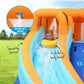 Factory Buys Kids Inflatable Pool Water Double Slide Park Jumping Castle 465X390CM