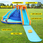 Factory Buys Kids Inflatable Pool Water Double Slide Park Jumping Castle 465X390CM