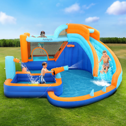 Factory Buys Kids Inflatable Pool Water Slide Park Jumping Castle Bounce 382X381CM