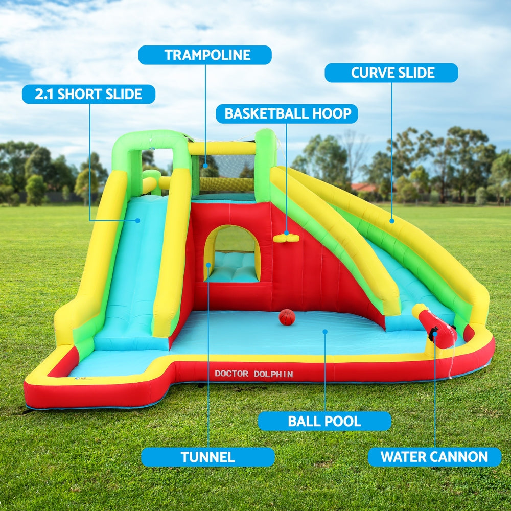 Factory Buys Kids Inflatable Pool Water Slide Park Jumping Castle 575X445CM
