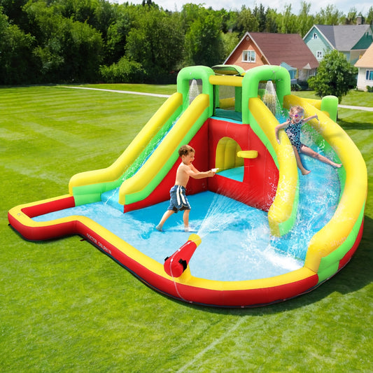 Factory Buys Kids Inflatable Pool Water Slide Park Jumping Castle 575X445CM