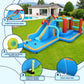 Factory Buys Kids Inflatable Water Slide Splash Pool Park Jumping Castle Bounce 615X322CM