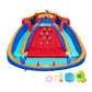 Factory Buys Kids Inflatable Pool Water Slide Cannon Splash Park Toss Game 408X386CM