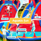 Factory Buys Kids Inflatable Pool Water Slide Cannon Splash Park Toss Game 408X386CM