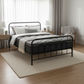 Jupiter Bed & Mattress Package with 34cm Mattress - Black Single