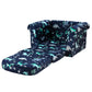 Phineas Kids Convertible Armchair Kids Sofa Children Flip Open Couch Lounger Armchair Soft - Navy