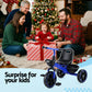 Tricycle Bike, Kids Bike with 3 wheels, basket Carbon Steel 68cm Blue