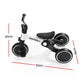 Tricycle Bike, Kids Bike with 3 wheels, Carbon Steel 70cm White