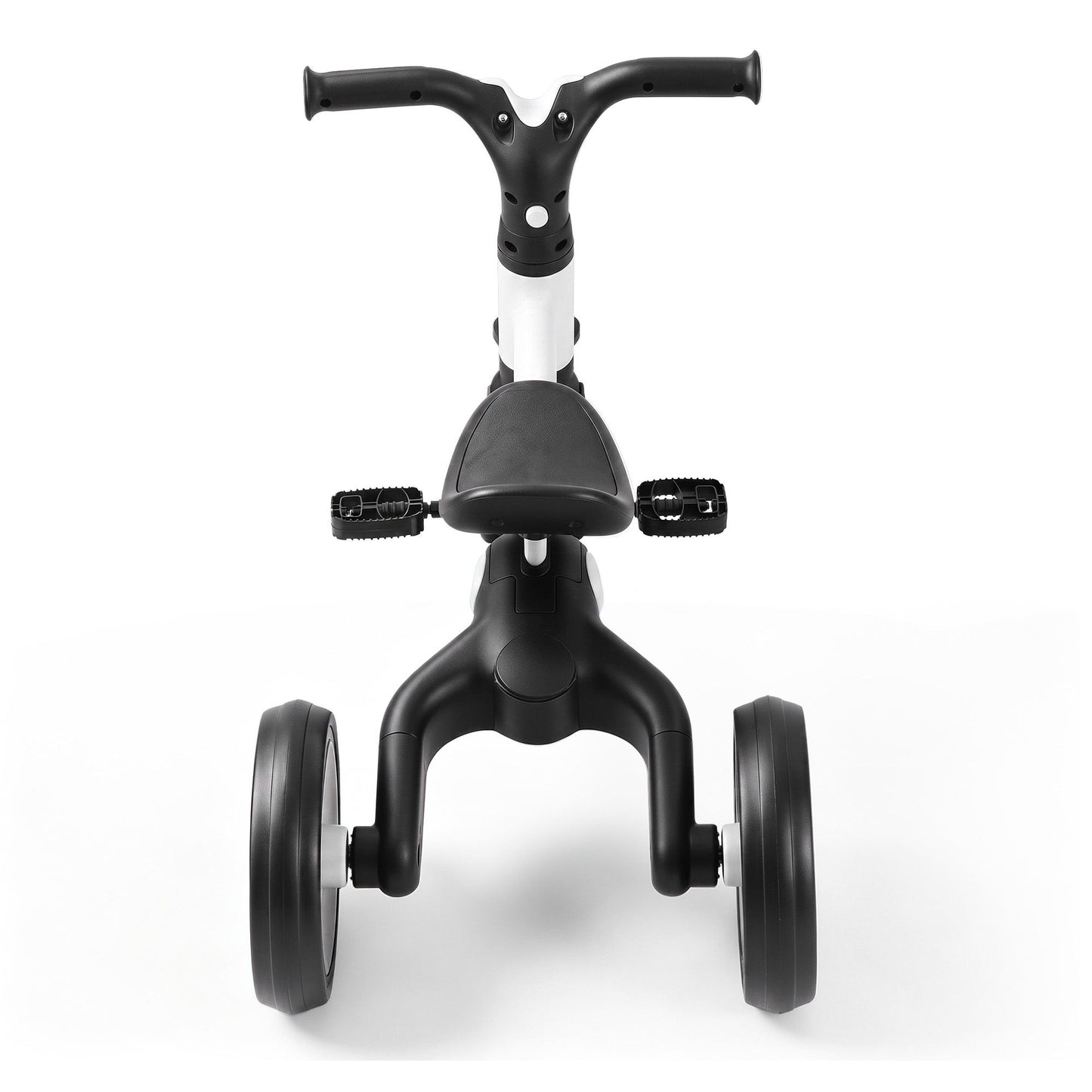 Tricycle Bike, Kids Bike with 3 wheels, Carbon Steel 70cm White