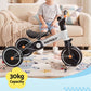 Tricycle Bike, Kids Bike with 3 wheels, Carbon Steel 70cm White