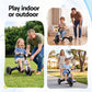 Tricycle Bike, Kids Bike with 3 wheels, Carbon Steel 70cm White