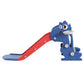 Kids Slide Set Basketball Hoop Outdoor Playground Toy Dragon 90cm Blue