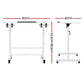 Artiss Laptop Desk Table Adjustable 80cm White