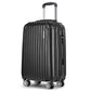 24" Luggage with TSA Lock Spinner Travel Suitcase Carry On Hard Shell Luggage Case - Black