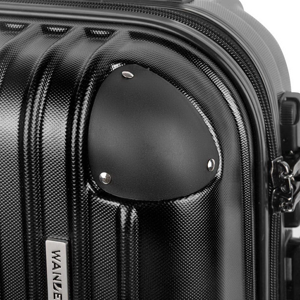 28" Luggage with TSA Lock Spinner Carry On Hard Shell Travel Suitcase Luggage Case - Black