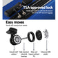 20-28" Luggage Set of 2 with TSA Lock Spinner Carry On Hard Shell Travel Suitcase Luggage Case - Blue