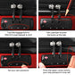 20-28" Luggage Set of 2 with TSA Lock Spinner Carry On Hard Shell Travel Suitcase Luggage Case - Red