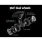 28" Luggage Set with TSA Lock ABS Hard Shell Travel Suitcase Organiser Luggage Case - Black
