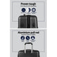 Set of 2 20-28" Luggage with TSA Lock Spinner Travel Suitcase Carry On Hard Shell Luggage Case - Black
