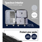 Set of 3 Luggage 20-24-28" with TSA Lock Spinner Hard Shell Travel Suitcase Luggage Organiser Case - Black