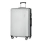 28" Luggage Set with TSA Lock ABS Hard Shell Travel Suitcase Organiser Luggage Case - Light Grey