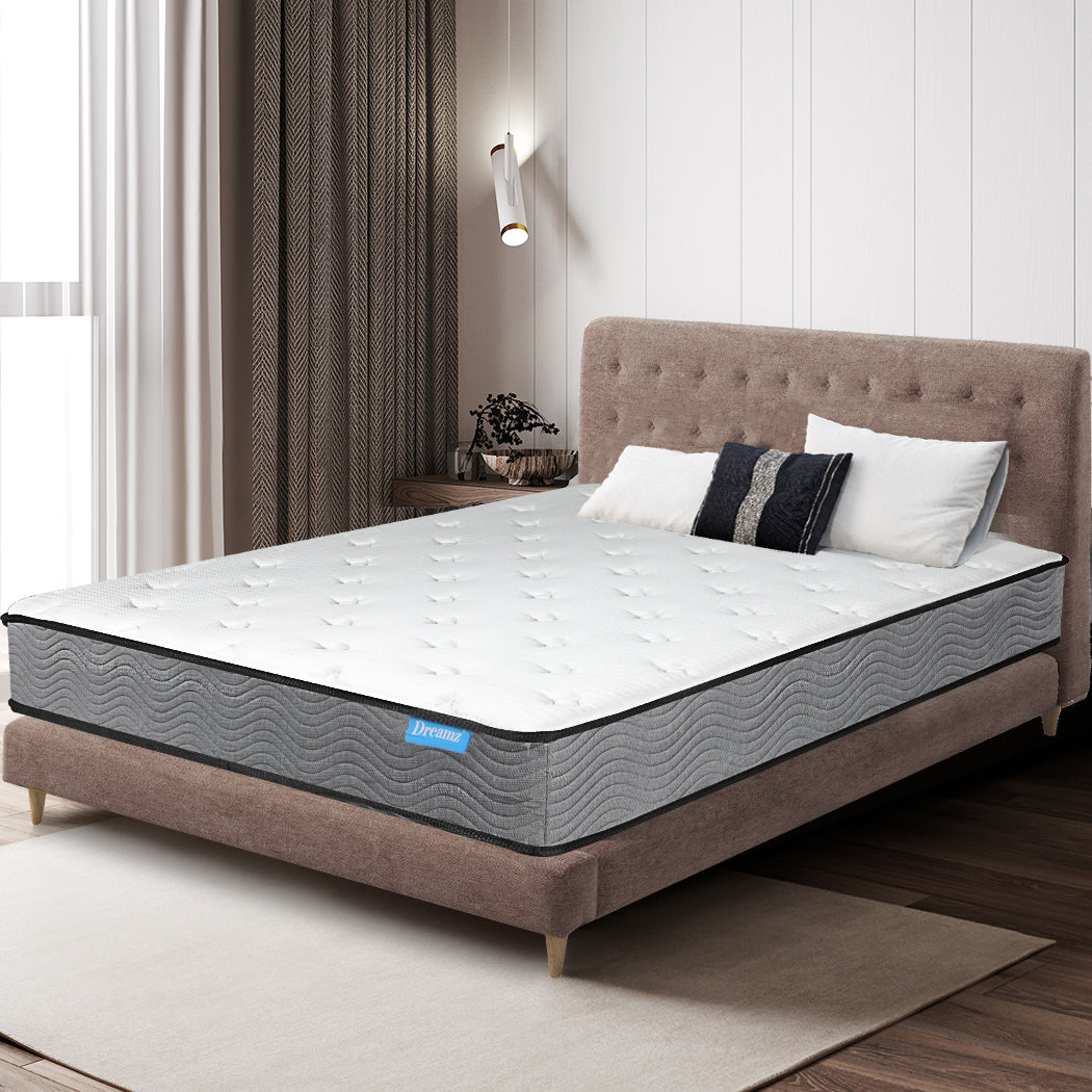Fina 23cm Spring Mattress Pocket Coil Sleep Foam Extra Firm - King
