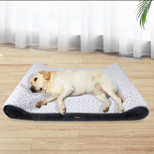 LARGE Dog Beds Pet Orthopedic Warm - Grey