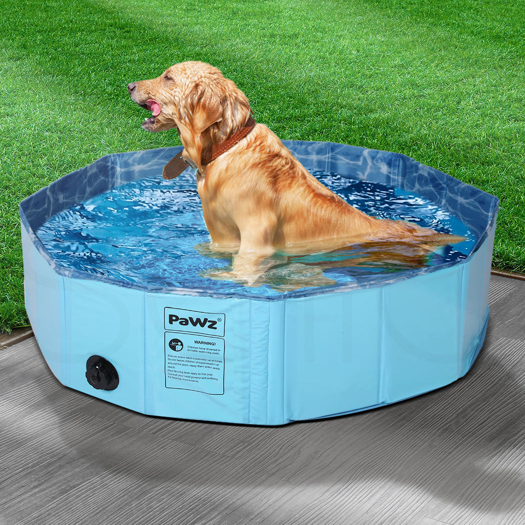 Portable Pet Swimming Pool Kids Dog Cat Washing Bathtub Outdoor Bathing SMALL