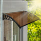 Mountview Window Door Awning Outdoor 1M x 1.2M Brown 1x1.2M