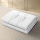 Wrenna Electric Soft Blanket Heated Double - White