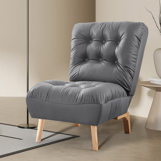 McKenna Accent Chair Recliner Adjustable - Grey
