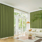 Set of 2 180x250 Blockout Curtains Chenille - Green