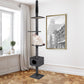 Cat Scratching Post Tree Condo Furniture Scratch Adjustable Height 248-288 - Grey