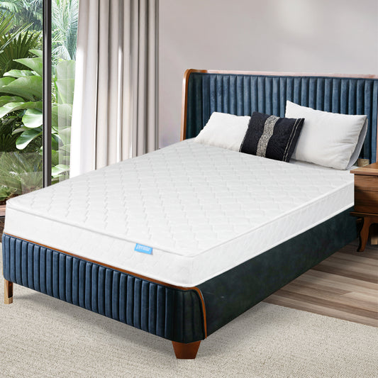 Zera 13cm Mattress Spring Coil Bonnell Sleep Foam Medium Firm - Double