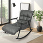 Milly Armchair Accent Chair PU Leather Wingback - Black