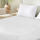 QUEEN 140gsm Mattress Protector Pillowtop - White