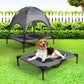 LARGE Dog Beds Pet Trampoline Elevated - Grey