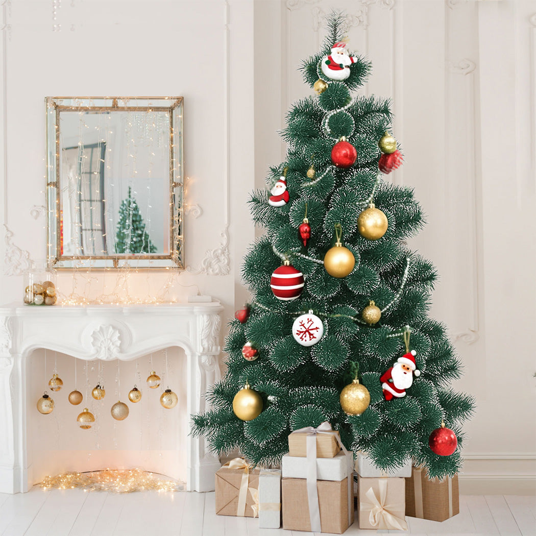 7ft 2.1m 320 Tips Full Pine Needle Christmas Tree