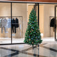 6ft 1.8m 300 LED Pre lit Slim Pencil Christmas Tree