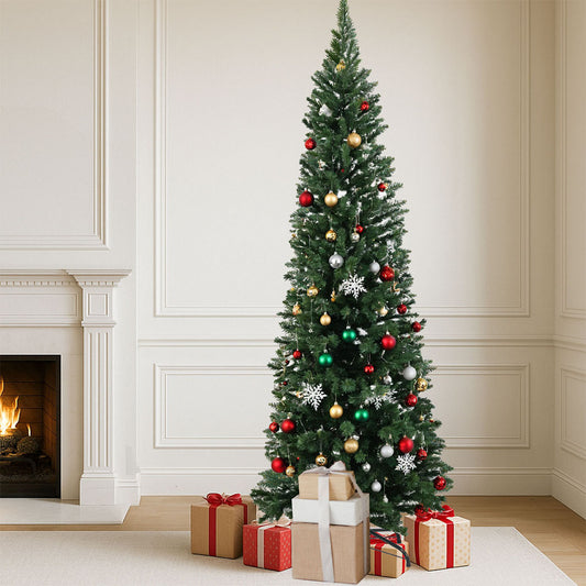 7ft 2.1m 800 Tips Pencil Christmas Tree