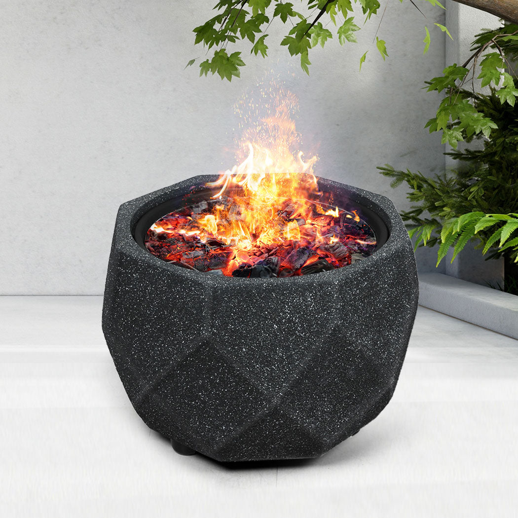 Fire Pit BBQ Grill Outdoor - Charcoal