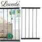 Baby Kids Safety Security Gate Stair Barrier Doors Extension Panels 45cm Black