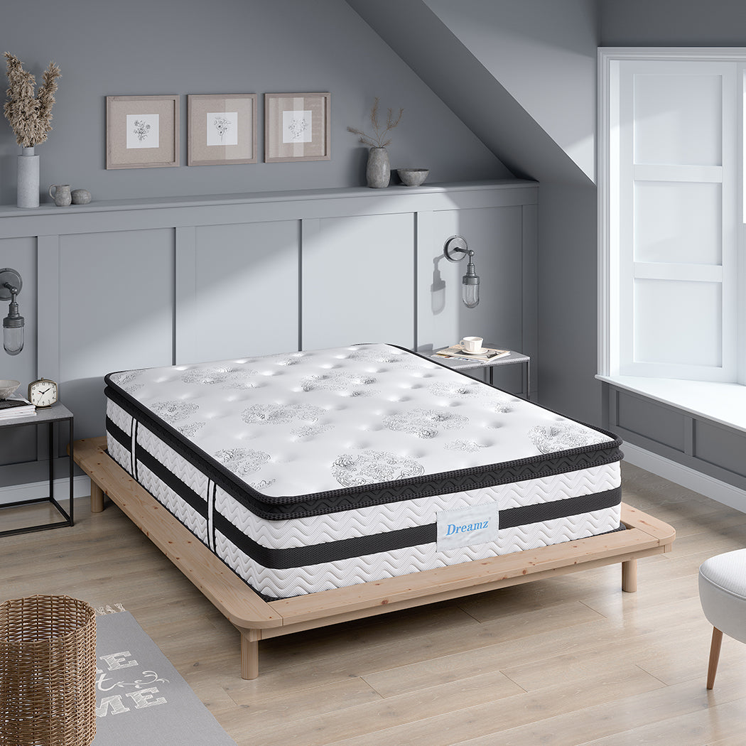 Ysla 35cm Thick Euro Top Egg Crate Foam Mattress - Single