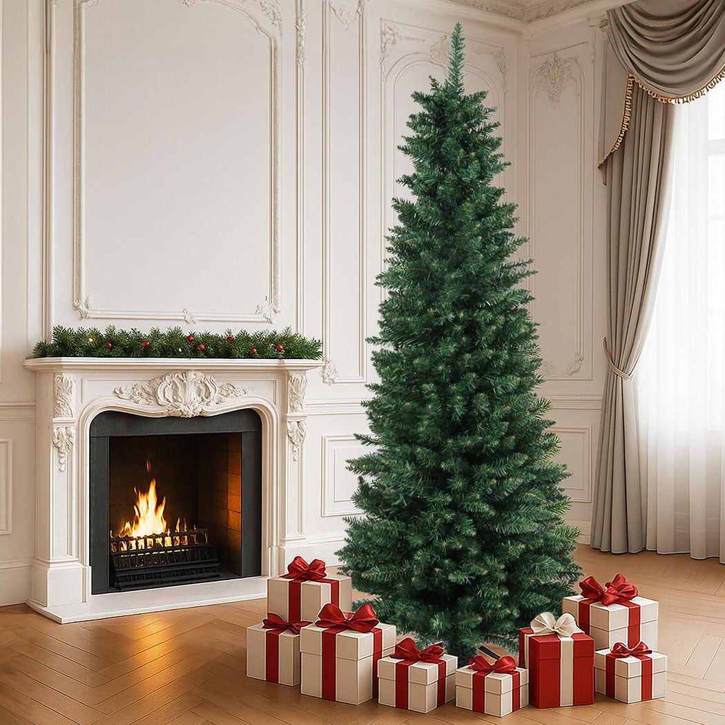 7ft 2.1m 800 Tips Pencil Christmas Tree